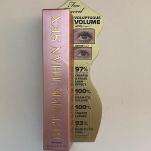 Too Faced Better Than Sex Mascara - Full Size, New